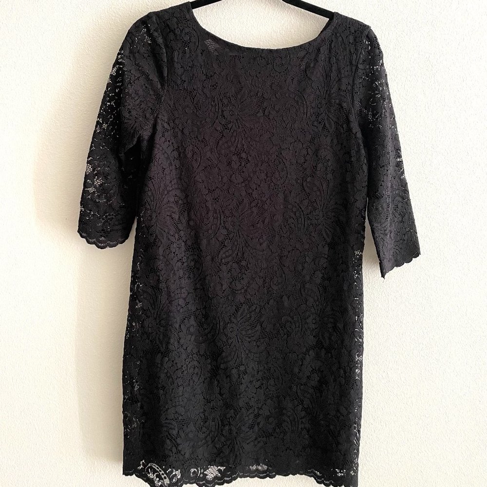 Michael Stars Black Lace Dress